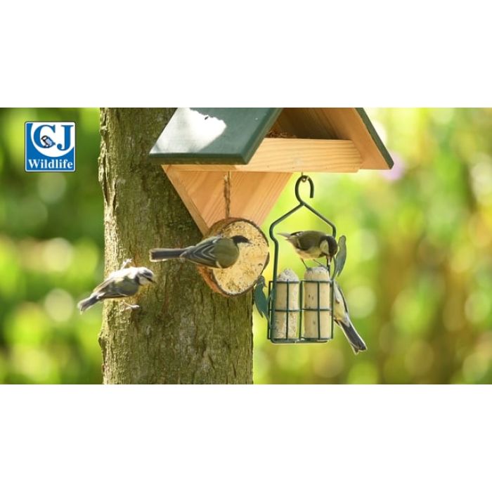 Metal Suet Log Feeder